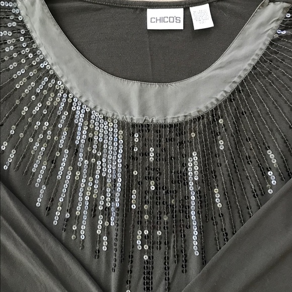 Chico’s brown top in size M - Picture 5 of 5